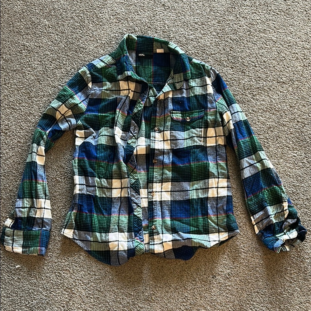 BDG Multicolor Plaid Shirt